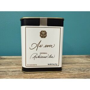 AS‎ EVER Herbal Hibiscus Tea Tin by Meghan Markle Duchess Of Sussex